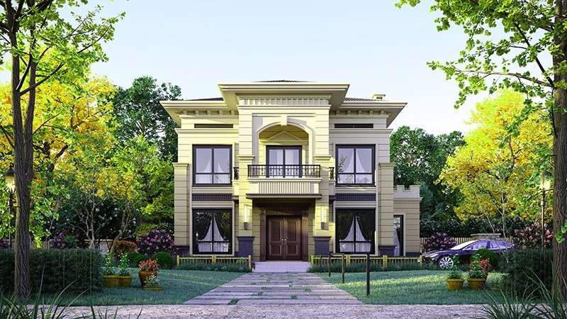 河东中式合院住宅，开放庭院与邻里乡亲更亲近